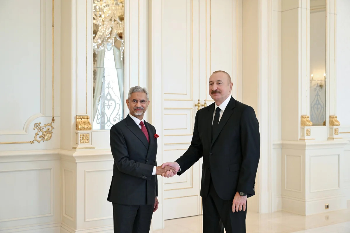 Prezident Hindistan XİN rəhbərini qəbul etdi - FOTOLAR