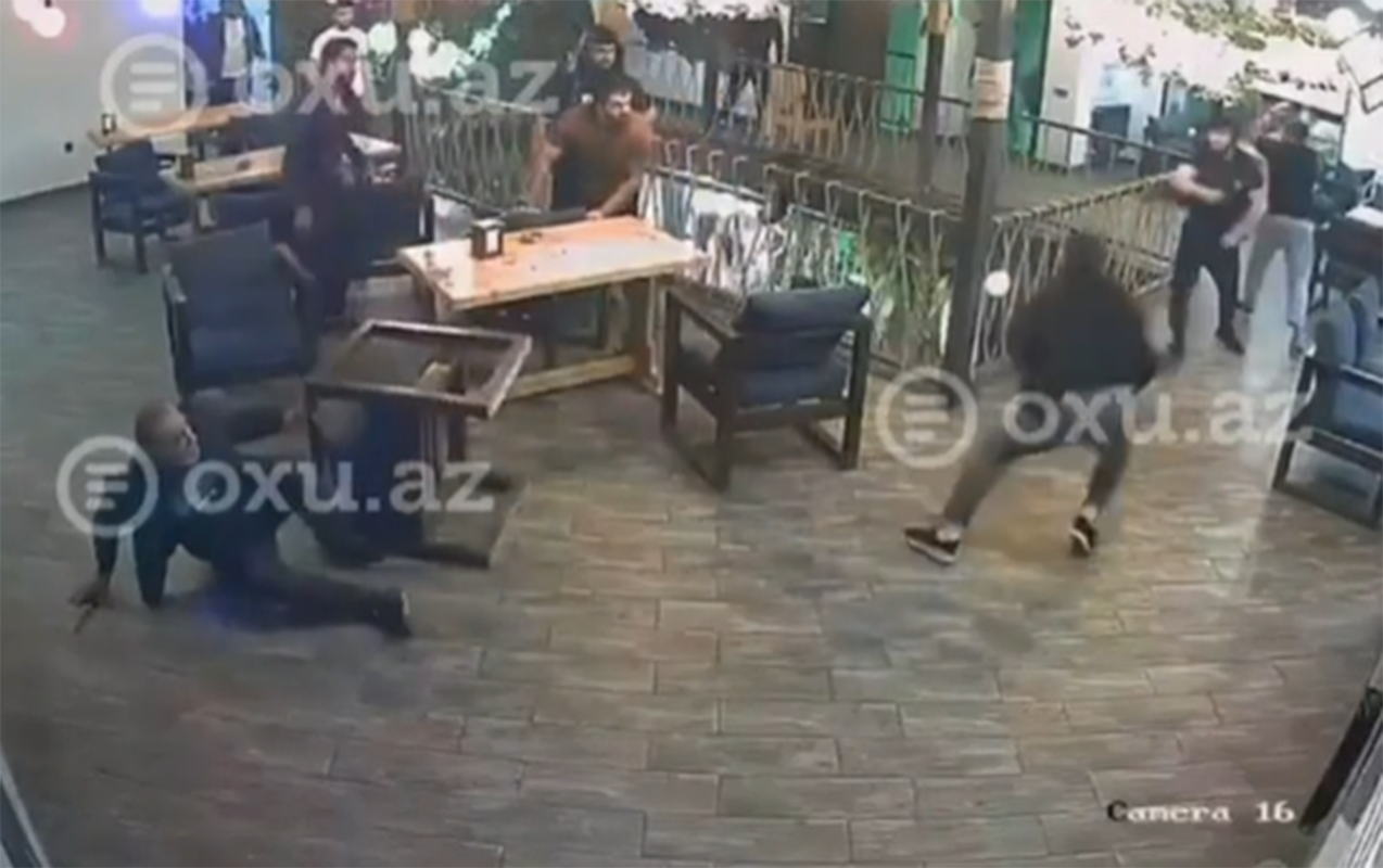 Kafedəki dəhşətli qətlə görə 9 nəfər tutuldu