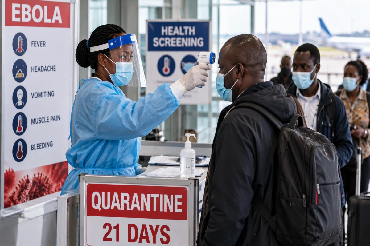Uqanda 21 günlük karantin tətbiq edib - Ebola təhlükəsi