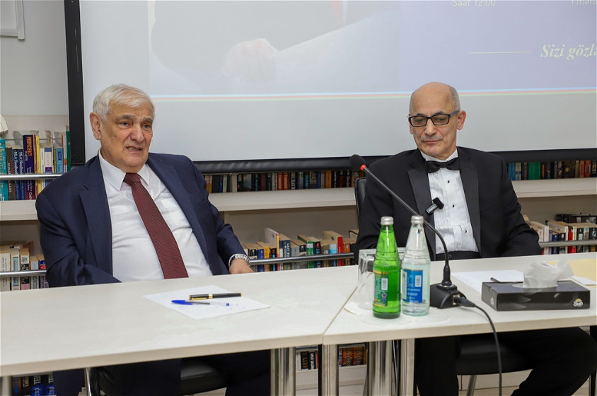 ADU-da “Subyekt olmaq” mövzusunda mühazirə təşkil olundu - FOTOLAR
