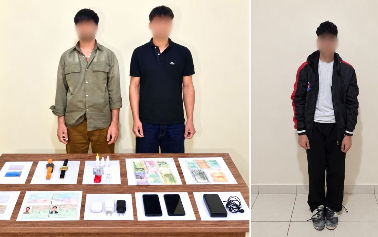Dövlət sərhədini pozmağa cəhd edən 3 əfqan saxlanıldı