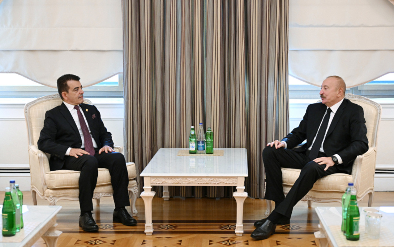 Prezident ICESCO-nun Baş direktorunu qəbul etdi - FOTOLAR