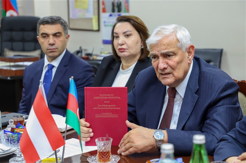 Avstriya səfiri ADU-nun qonağı oldu - FOTOLAR