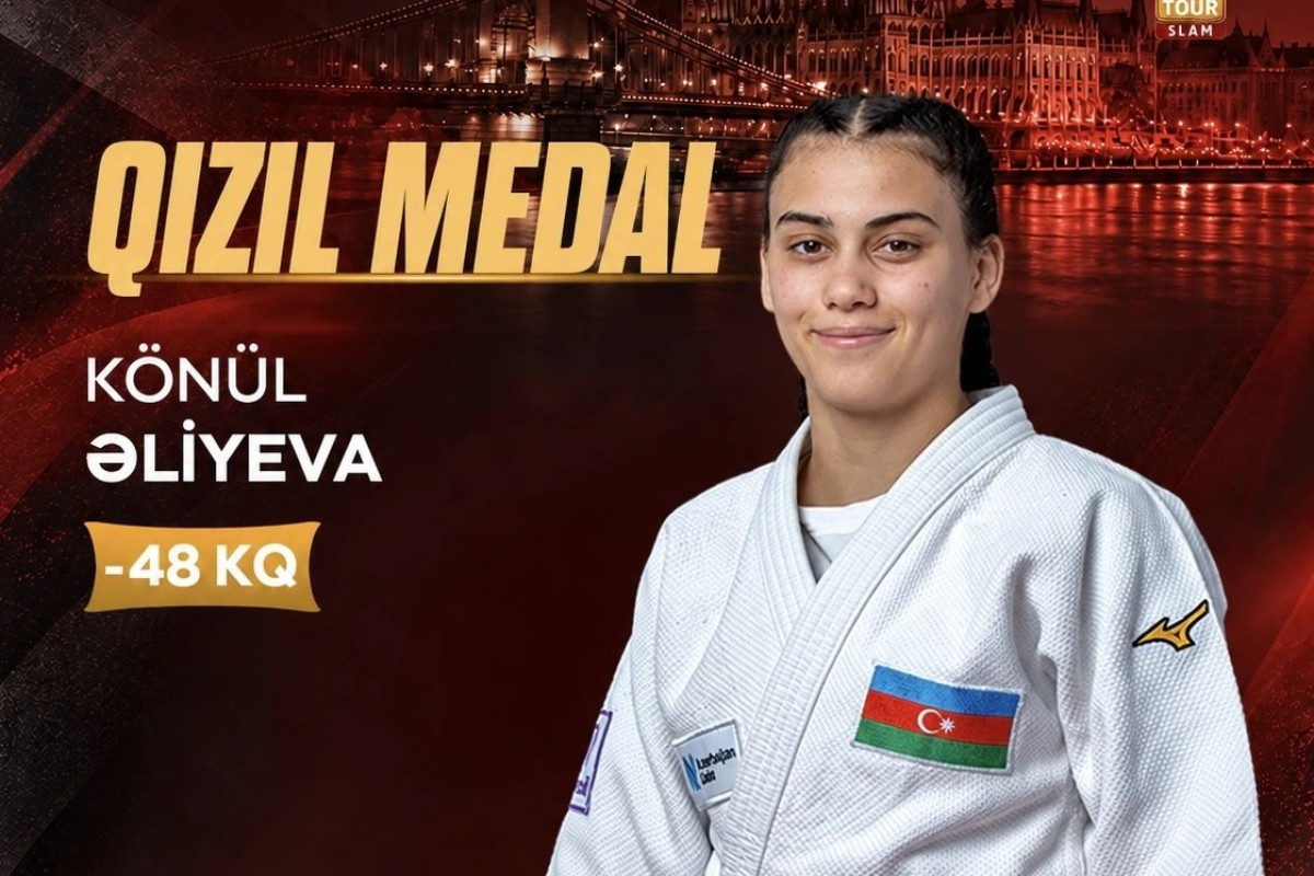 Könül Əliyeva qızıl medal qazandı