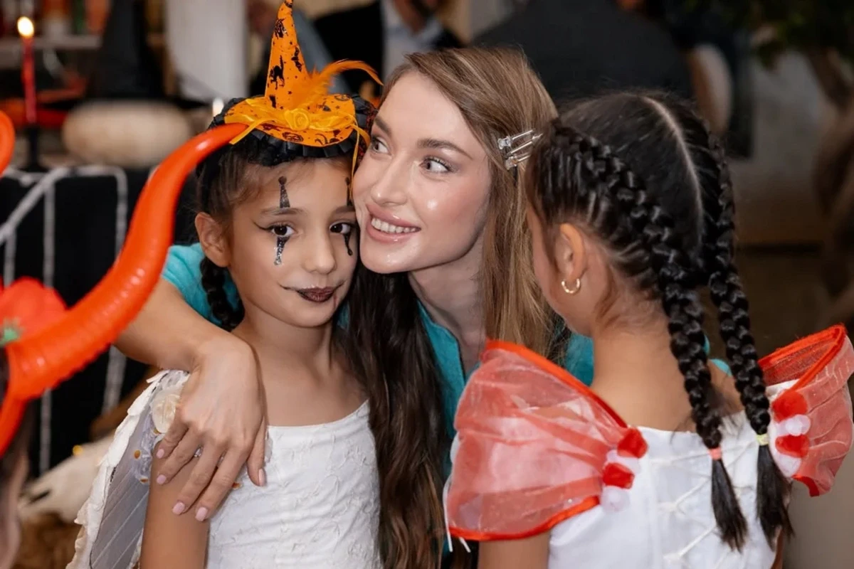 Alyona Əliyeva \"Halloween\" şənliyindən paylaşım etdi