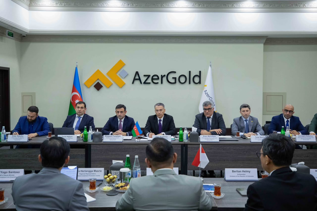 İndoneziya ilə dağ-mədən sahəsində tərəfdaşlıq imkanları müzakirə olundu - FOTOLAR