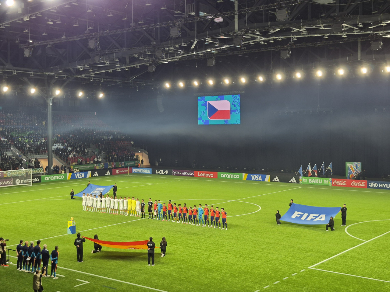FIFA U-15 dünya çempionatının bağlanış mərasimi keçirildi