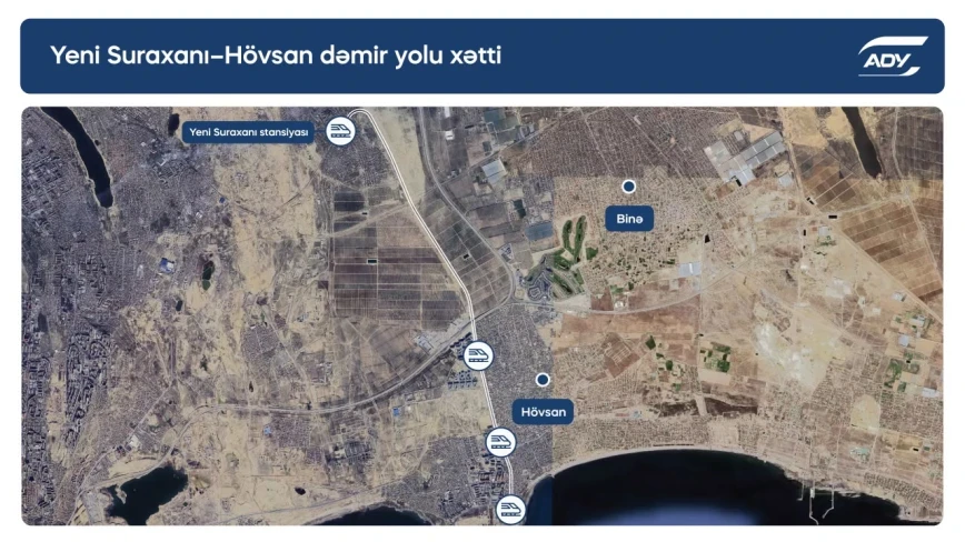 Yeni Suraxanı–Hövsan xəttinin bərpası davam etdirilir 