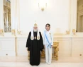 Mehriban Əliyevaya “Müqəddəs Knyaginya Olqa” ordeni təqdim edildi&nbsp;&nbsp;