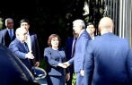 Rəsmilər Fəxri xiyabanda - FOTOLAR