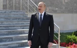 Prezident Bakı Ekspo Mərkəzində sərgilərlə tanış oldu