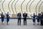 Prezident Laçın Aeroportunun açılışından görüntülər paylaşdı - VİDEO