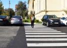 Yolu qaçaraq keçən piyadaların QƏZA GÖRÜNTÜLƏRİ