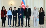 İlham Əliyev Fələstinin ölkəmizdə yeni təyin olunmuş səfirinin etimadnaməsini qəbul etdi