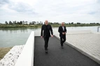 İlham Əliyev açılışda - FOTOLAR