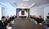 İlham Əliyevlə Pezeşkianın görüşü keçirilir - Fotolar