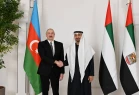 İlham Əliyev Ərəb Əmirliklərinin prezidenti ilə görüşdü