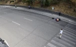 Bakıda moped piyadanı belə vurdu - ANBAAN GÖRÜNTÜ
