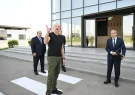 Prezident Ağdamda açılışda - Fotolar