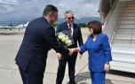 Sahibə Qafarova işgüzar səfərdədir