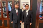 Hikmət Hacıyev Ukrayna səfiri ilə görüşdü - FOTO