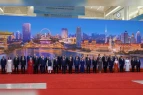 İlham Əliyev və Mehriban Əliyeva Tiencində verilən ziyafətdə iştirak etdilər