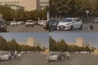 Piyadanı vuran sürücü yolun ortasında döyüldü - ANBAAN GÖRÜNTÜ