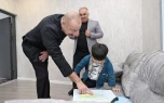 Prezident Şuşakənddə... - FOTOLAR