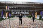 Prezident Gəncə şəhər stadionunun açılışında iştirak etdi - FOTOLAR