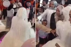 Bəy toyunda infarkt keçirib öldü - VİDEO