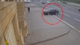 Bakıda ölümlə nəticələnən qəzanın ANBAAN GÖRÜNTÜLƏRİ