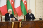 Prezidentlər mətbuata bəyanatlarla çıxış etdilər - FOTOLAR