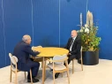 İlham Əliyev Paşinyanla görüşdü