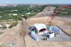 Füzuli məscidinin təməli qoyuldu - VİDEO