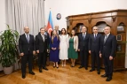 Mehriban Əliyeva və gəlini açılışda iştirak etdi - FOTOLAR