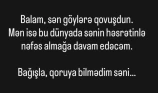 Yanğında qızını itirən vəkil - “Bağışla, qoruya bilmədim səni...” 