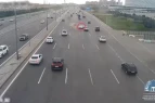Aeroport yolunda AĞIR QƏZA - VİDEO