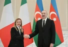 İlham Əliyevin Meloni ilə təkbətək görüşü keçirilir - FOTOLAR