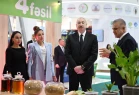 İlham Əliyev sərgidə iştirak edib