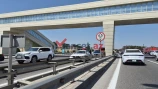 Bakıda avtomobil yandı  - FOTOLAR