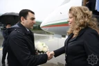 İliyana Yotova Azərbaycana gəldi - FOTO