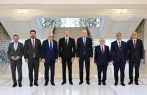 İlham Əliyev Numan Kurtulmuşu qəbul etdi - FOTOLAR