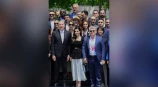 Şuşa Qlobal Media Forumunda diqqətçəkən xanım jurnalist kimdir? - FOTOLAR
