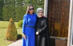 Əminə Ərdoğan Mehriban Əliyevaya zəng etdi 
