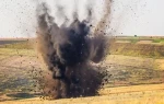 Ağdamda traktor minaya düşdü