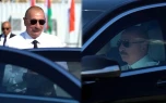 Prezident açılışdan sonra sükan arxasına keçdi - VİDEO