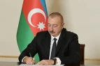 İlham Əliyev Sərəncam imzaladı