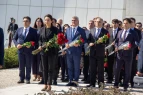 Ombudsman Səbinə Əliyeva və rəhbərlik etdiyi kollektiv Zəfər parkını ziyarət edib