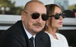İlham Əliyev xanımı ilə sərgidə&nbsp;