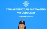 Prezident YAP-ın VIII Qurultayında - FOTO